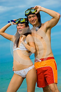 Snorkelling At Beach