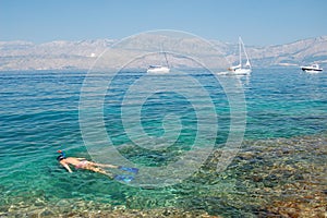 Snorkelling in Croatia