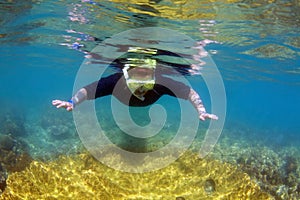 Snorkelling on Great Barrier Reef