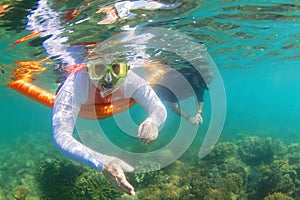 Snorkelling on Great Barrier Reef