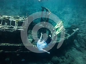 Snorkelling the Tug Boat