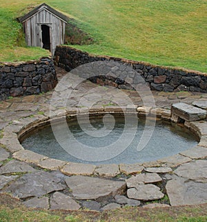 Snorri Sturluson Pool, Iceland.