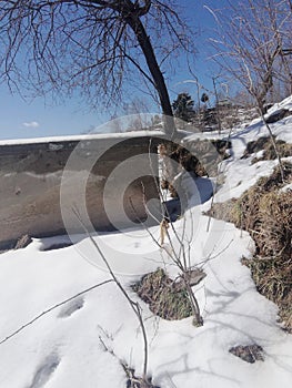 Snow Area in Azad kashmir