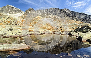 Autumn in High Tatras mountains, Slovakia