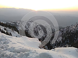 Snow azad kashmir