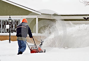 Snow-blower Man