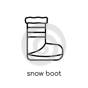 Snow Boot icon from Winter collection.