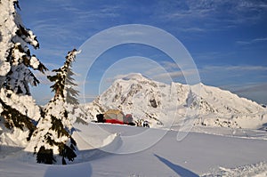 Snow Camping at Huntoon Point photo