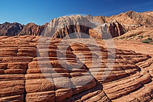 Snow canyon State Park in Utah, USA