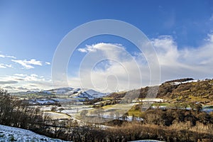 Snow Capped Gyrn Moelfre