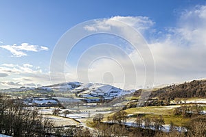 Snow Capped Gyrn Moelfre