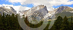 Snow-capped Mountains in Colorado