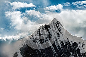 Snow Capped Peak of Kawagarbo or Kawa Karpo