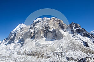 Snow-Capped Peaks on the Kanchenjunga Trek