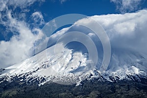 Snow in Chile photo