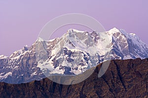 Snow clad Peak in Himalaya