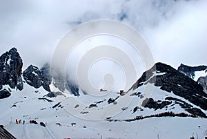 Snow Cloud and Mountains