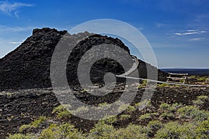 Snow Cone at Craters of the Moon National Monument and Preserve