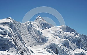 Snow Cordilleras mountain