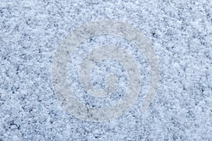 snow covered car windshield texture and background