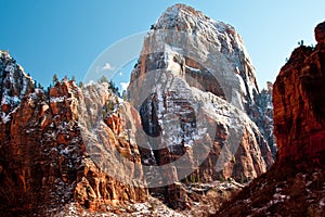 Snow Covered Great White Throne