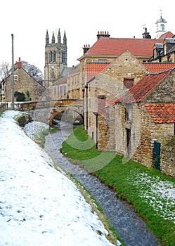 Snow covered Helmsley