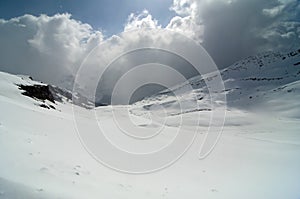 Snow covered hills, Grindelwald, Switzerland