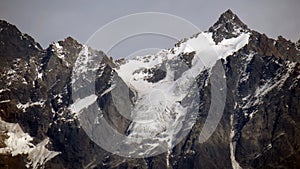 Snow Covered Himalayan Mountains