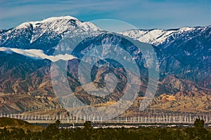 Snow Covered Mount San Jacinto