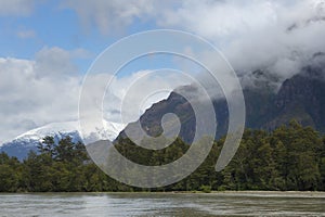 Caleta Tortel, Patagonia, Chile photo