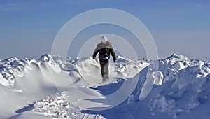 Snow covered roads