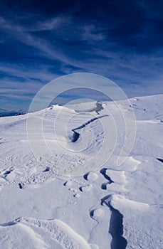 Snow-covered slope