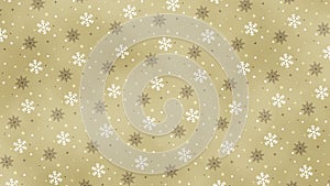 Snow crystal pattern background