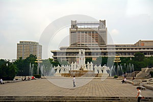 Snow Dance Monument, Pyongyang, North-Korea