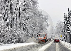 Snow excavator