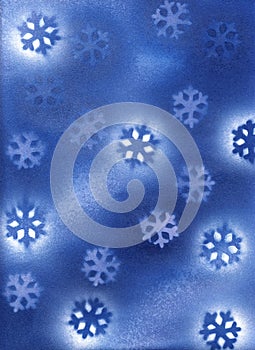 Snow Flake Background