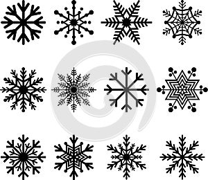 Snow flakes