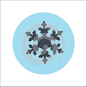 SNOW ICON VECTOR