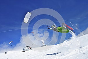 Snow kiter