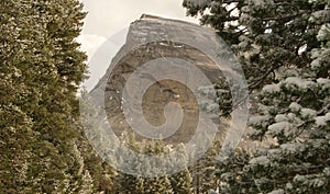 Snow on Lembert Dome