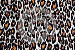 Snow Leopard, jaguar, lynx skin