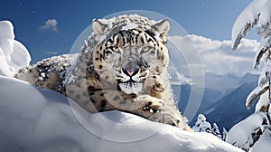 Snow Leopard reigns as the graceful ghost of the mountains