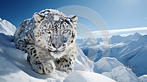 Snow Leopard reigns as the graceful ghost of the mountains