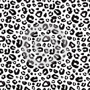 Snow Leopard seamless texture