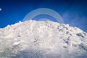 Sníh v Nízkých Tatrách