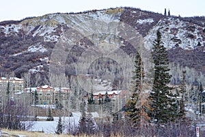 Snow mass ski resort