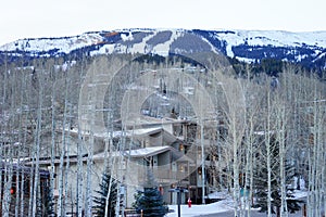 Snow mass ski resort