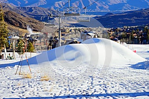 Snow mass ski resort