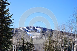 Snow mass ski resort