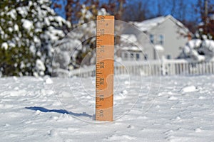 Snow Measuring Stick